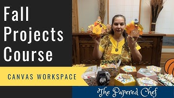 ScanNCut Fall Projects - Udemy Course by The Papered Chef