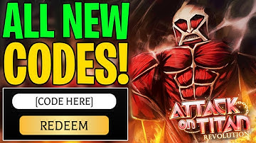 ✅ ATTACK ON TITAN REVOLUTION CODES ROBLOX – All New Working Codes! (AOT Revolution)