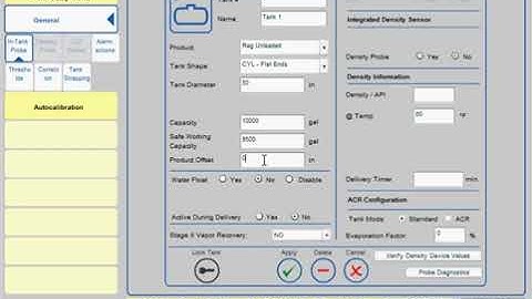 SiteSentinel® Integra™   Configuring Tanks and Probes
