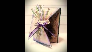 Diagonal Cross Over Card
