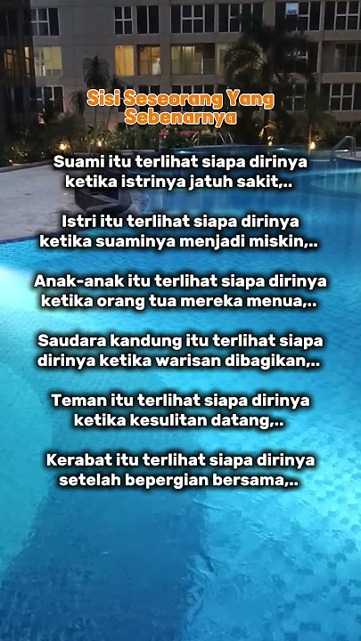 Sisi Seseorang Yang Sebenarnya #katakatabijak #motivasihidup #quotes #sisibaik