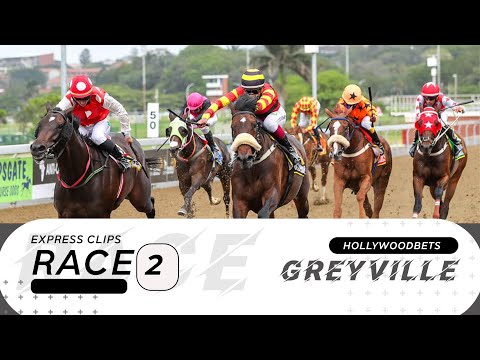 20230130 Hollywoodbets Greyville Express Clip Race 2 won by AFROPOLITAN