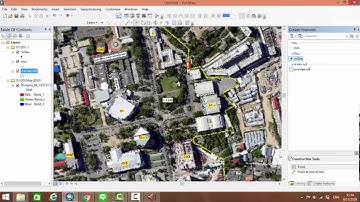 การดิจิไตซ์ (Digitize) และการนำเข้าข้อมูลด้วยค่าพิกัด XY (ArcMap 10.1)