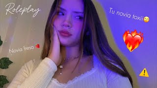 ♡ ASMR  ROLEPLAY Tu NOVIA ENGREÍDA TE CEL4 ❤️