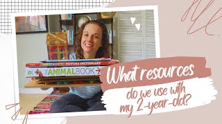 Preschool Homeschool Curriculum * Resources I Use With My 2-Year-Old * Preschool at Home