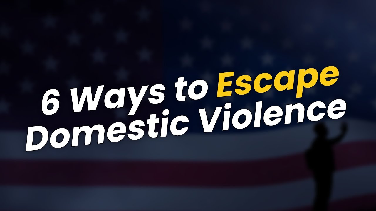 6 Ways to Escape Domestic Violence 🚪💔 - YouTube