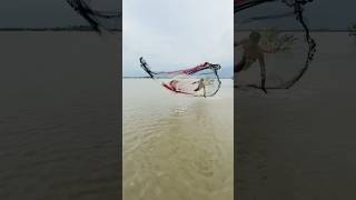 Traditional Net Fishing in the Sundarbans Mangrove Forest!#amazing #fishing #villagelife