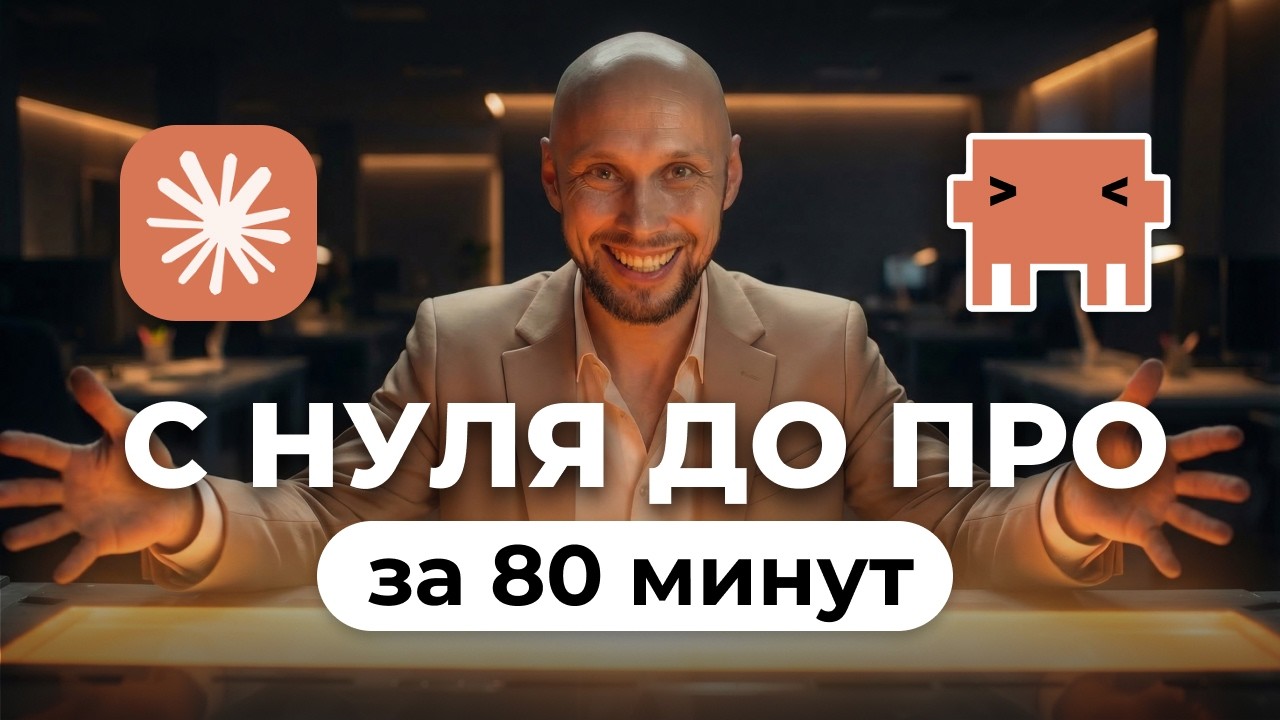 Новый Claude: от новичка до PRO за 80 минут. Большой бе… — Transcript