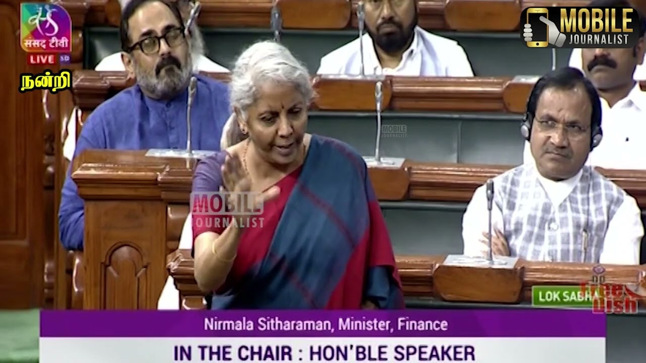 TR Baalu vs Nirmala Sitharaman Parliament Fight   Nirmala Sitharaman Angry Reply to TR Baalu