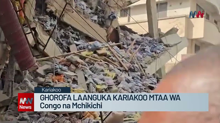 BREAKING! GHOROFA LAPOROMOKA KARIAKOO, KAZI ZASIMAMA KWA MUDA, WASIWASI WATANDA MTAA WA CONGO