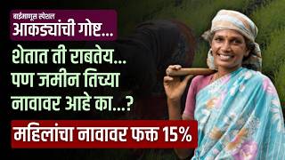 Women Land Ownership फकत १५% महलचय नववर शतजमन क? Baimanus