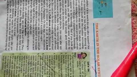 Class 6 Geography lesson 1