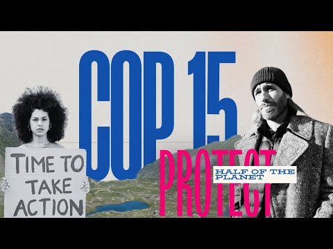 COP15 Speech: Protect Half the Earth