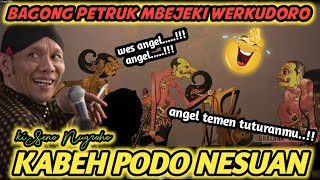 Bagong ketiban mental Arep Di aJar werkudoro#dalangseno #kisenonugroho#semarmendemnew  #wayang