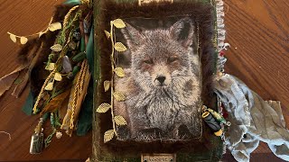 (Sold) Super chunky secret forest junk journal