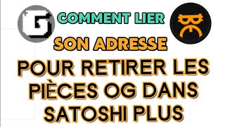 Comment lier son portefeuille a Satoshi plus pour recevoir les Crypto OG #glyph ?