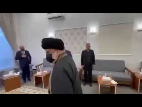 السيد مقتدى الصدر ما سلم على نوري المالكي