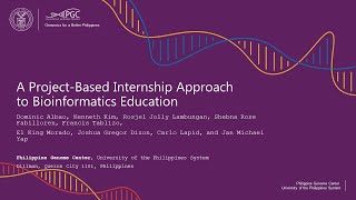 A Project-Based Internship Approach to Bioinformatics Education
