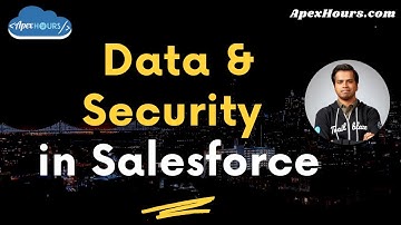 Data and Security in Salesforce