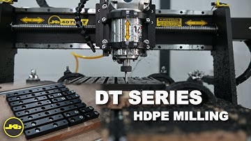 Desktop CNC Series HDPE Plastic Milling Applications | Kelbrand CAM CNC