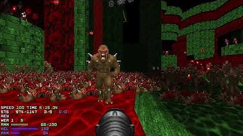 Doom II - Frog Map04 UV-Max in 15:06