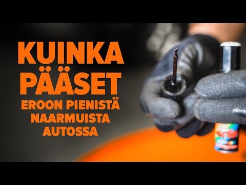 Video: Kuinka Maalata Auton Naarmu