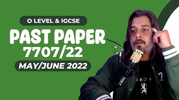 O Level Accounting yearly Past Paper Accounting M/J P22 2022 Past Paper (GCE 7707 & IGCSE 0452)