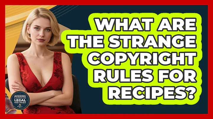 What Are The Strange Copyright Rules For Recipes? - Avoiding Common Legal Mistakes