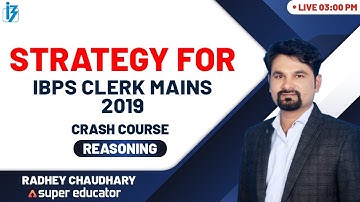 Adda247 Super Educator | Radhey Ki Reasoning |  Strategy For IBPS Clerk Mains - 2019
