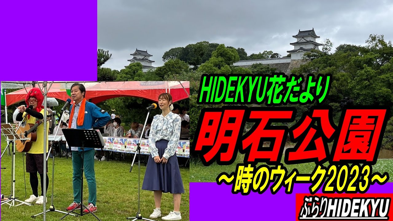 【花だより】明石公園 時のウィーク2023 YouTube