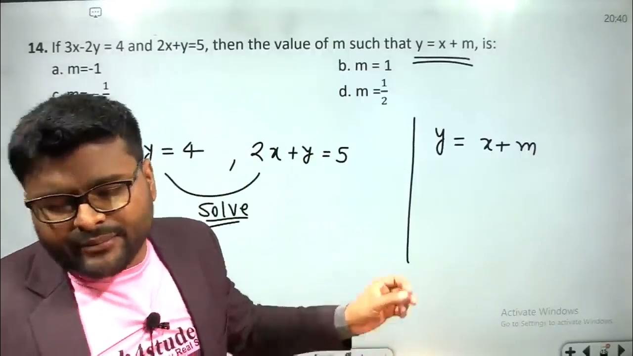 if-47x-31y-18-and-31x-47y-60-then-value-of-x-y-is-a-1-b-0-c-23