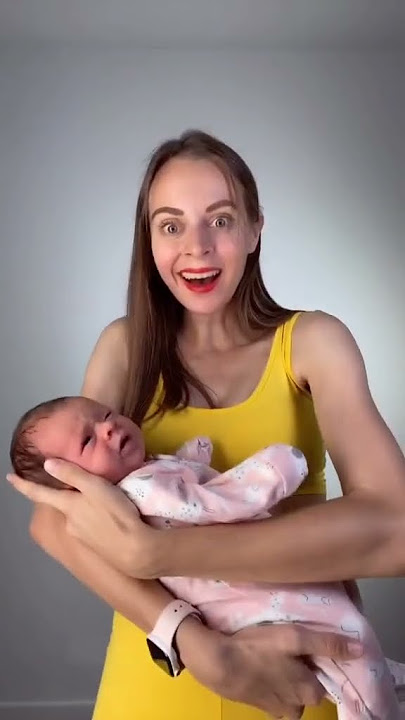 Baby Mama Dance | Before and After Pregnancy TikTok #Shorts by Anna Kova