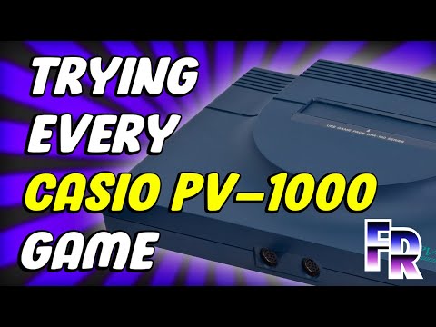 Casio PV-1000 (1983) Library | Trying all 13 Games