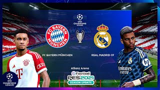 🔴⚪ FC Bayern Munich vs Real Madrid CF ⚫⚫ ● Semifinales Ida ● UEFA Champions League 🏆🔵🟣 #ucl