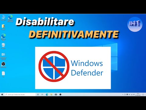 Disattivare DEFINITIVAMENTE Windows defender (Microsoft defender antivirus)