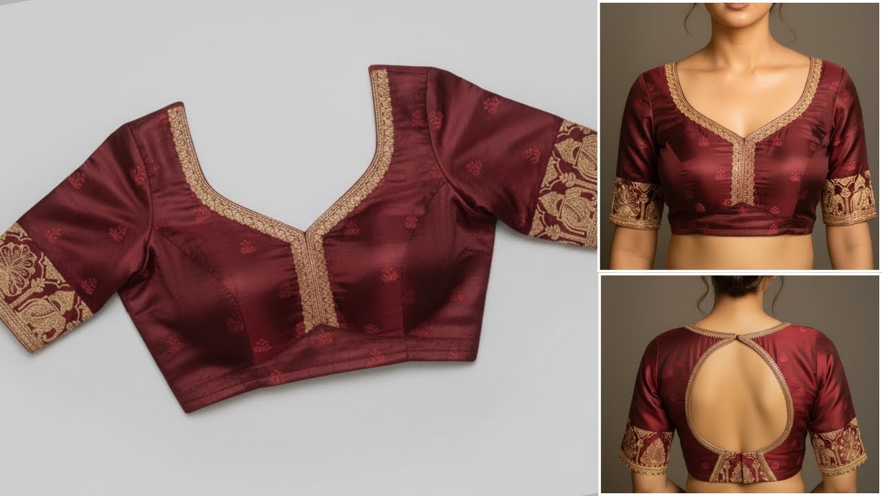 New Blouse Design 2025 | Fashionable Saree Blouse Design | Trending Pattern Blouse