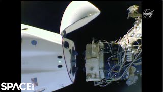 Spacex Crew Dragon Spacecraft Relocated On Space Station