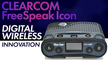 Meet the Clear-Com FreeSpeak Icon: Digital Wireless Innovation | Full Compass Spotlight
