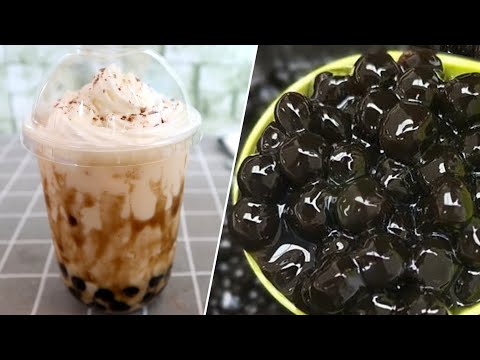 CARA MEMBUAT BUBBLE MILK TEA  TERNYATA GAMPANG BANGET !!