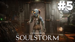 ODDWORLD SOULSTORM PS5 Gameplay Walkthrough Part 5 - PHAT STATION (Level 6)