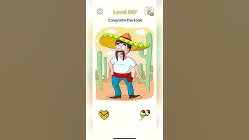 DOP3: Displace One Part😍😍😍😍Complete the look😘😘😘Level 287🤣🤣🤣🤣 #shorts #youtubeshorts