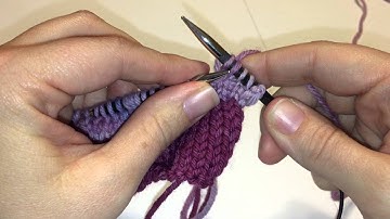 Knitting Tutorial: Picot Bind Off