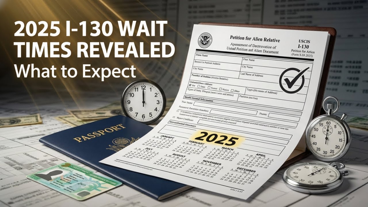 I-130 Petition for Alien Relative Processing Time (2025 Update) - YouTube