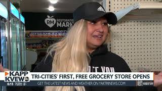 Tri Cities first, free grocery store opens in Kennewick