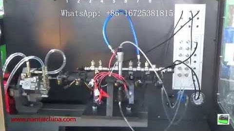CR825 Multi-Function Diesel Test Bench with 8 Weight Sensors Nantai Automotive Technology Co.,Ltd
