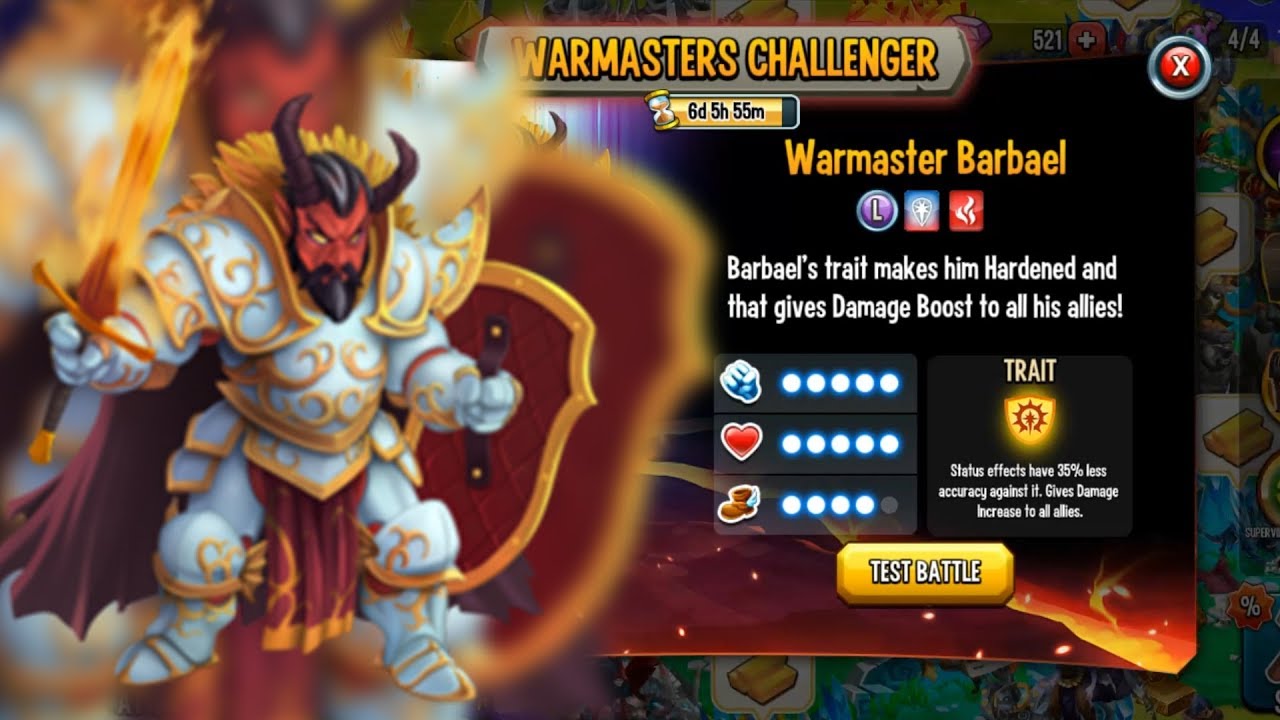 Monster Legends | Warmaster: Barbael Dungeon | Heroric Orbs.. SAVE SAVE SAVE!! | Total Blind Change