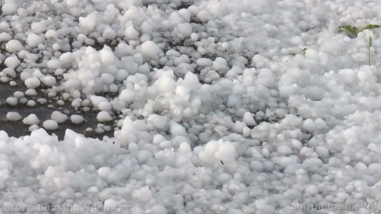 Severe Warned Hail Storm Hits Polk County, WI - 6/27/2022