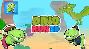 Dino Run 3D(TapMan) - Gameplay Walkthrough Part#1(Android) | Android Bot Gameplay