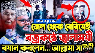 মনে হয় যেন জেল বেরিয়ে বজ্রকন্ঠে জালাময়ী বয়ান করলেন আল্লামা সাঈদী! মাওলানা আহমদ উল্লাহ হেলালী