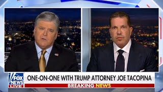 Joe Tacopina joins Hannity to discuss reports considering indicting his client, President Trump